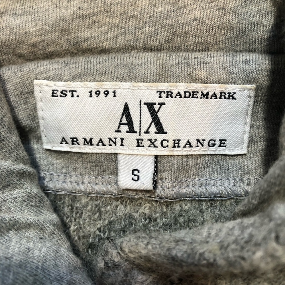 Vintage Armani Exchange Wool Hooded Teddy Jacket - Picture 10 of 17